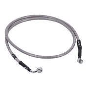 MCS by Goodridge Brake Line Front, Stainless Clear Coated – 2009–2013 FLSTC