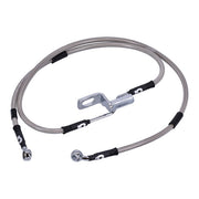 MCS by Goodridge Brake Line Rear, Stainless Clear Coated – 2007 FLSTF Softail Fat Boy; FXST Softail…