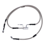 MCS by Goodridge Brake Line Rear, Stainless Clear Coated – 2007 FLSTF Softail Fat Boy; FXST Softail…