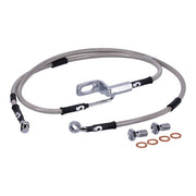 MCS by Goodridge Brake Line Rear, Stainless Clear Coated – 2007 FLSTF Softail Fat Boy; FXST Softail…