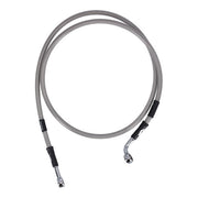 MCS by Goodridge Brake Line Front, Stainless Clear Coated – 2006–2013 FXDI Dyna Super Glide…