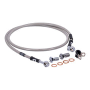 MCS by Goodridge Brake Line Front, Stainless Clear Coated – 2006–2013 FXDI Dyna Super Glide…