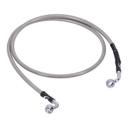 MCS by Goodridge Brake Line Front, Stainless Clear Coated – 2006–2008 FXDWG Dyna Wide Glide