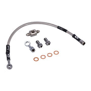 MCS by Goodridge Brake Line Rear, Stainless Clear Coated – 1991–1999 FXD