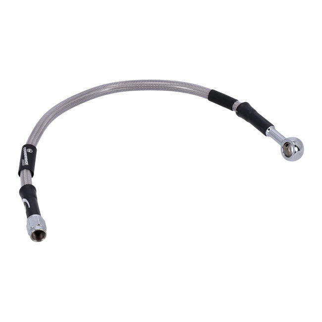 MCS by Goodridge Brake Line Rear, Stainless Clear Coated – 2000–2007 Dyna