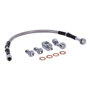 MCS by Goodridge Brake Line Rear, Stainless Clear Coated – 2000–2007 Dyna
