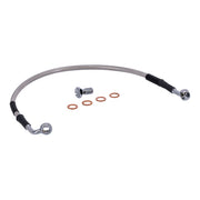 MCS by Goodridge Brake Line Rear, Stainless Clear Coated – 2008–2013 Dyna