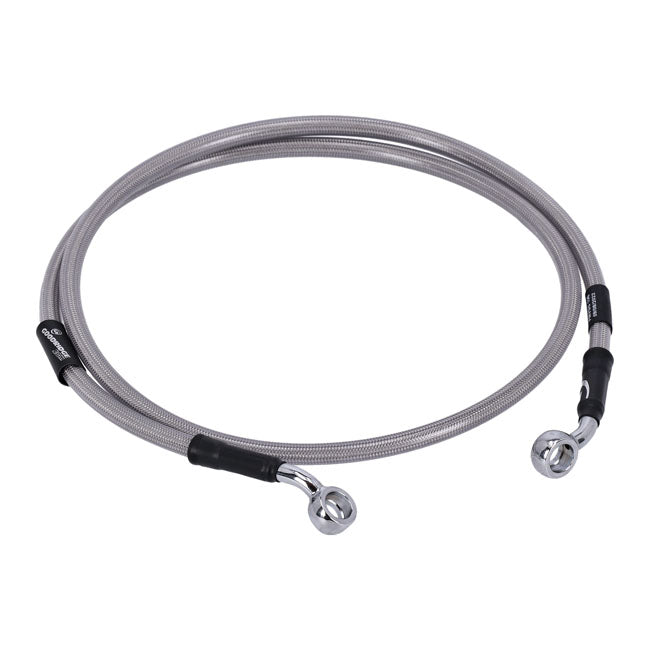 MCS by Goodridge Brake Line Front, Stainless Clear Coated – 2007 XL50 Sportster 50Th Anniversary…
