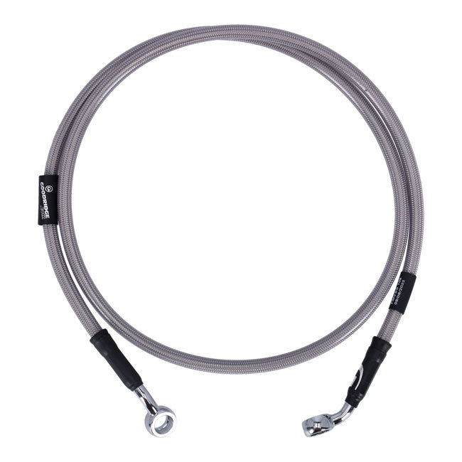 MCS by Goodridge Brake Line Front, Stainless Clear Coated – 2007 XL50 Sportster 50Th Anniversary…