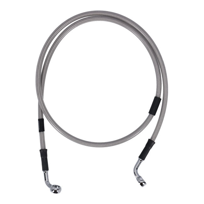 MCS by Goodridge Brake Line Front, Stainless Clear Coated – 2005–2010 XL883L Sportster Low…