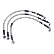 MCS by Goodridge Brake Line Front, Stainless Clear Coated – 1996–2003 XL1200S Sportster Sport
