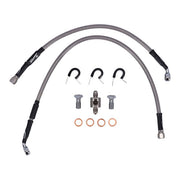 MCS by Goodridge Brake Line Rear, Stainless Clear Coated – 2004–2013 XL Sportster