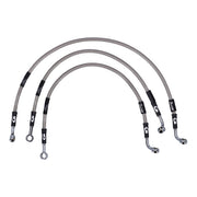 MCS by Goodridge Brake Line Front, Stainless Clear Coated – 2001–2005 VRSCA V-Rod