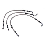 MCS by Goodridge Brake Line Front, Stainless Clear Coated – 2006–2007 VRSCA V-Rod; 2008–2009 VRSCAW…