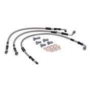 MCS by Goodridge Brake Line Front, Stainless Clear Coated – 2006–2007 VRSCA V-Rod; 2008–2009 VRSCAW…