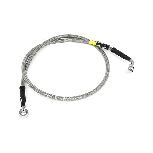 MCS by Goodridge Brake Line Front, Stainless Clear Coated – 2012–2016 XL1200V Sportster Seventy-Two