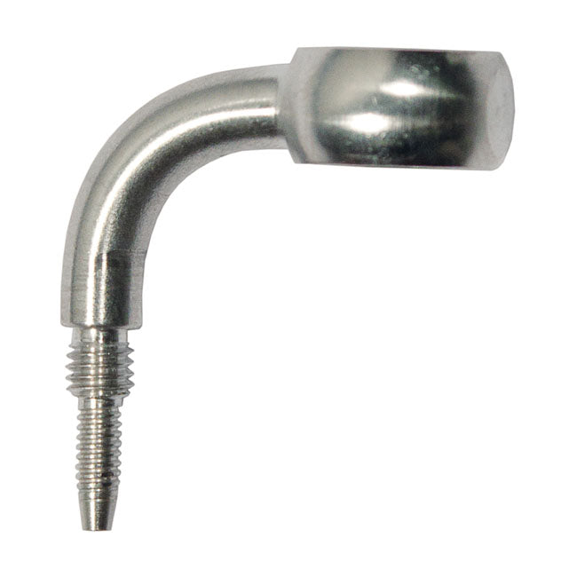 Goodridge Sniper 2 Banjo, 90 Degree 3/8". Stainless Steel