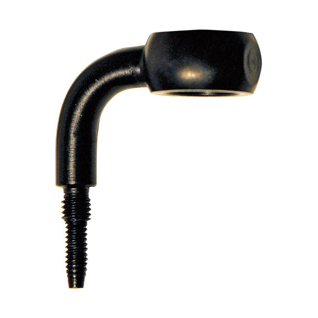 Goodridge Sniper 2 Banjo, 90 Degree 3/8". Black Plated Steel