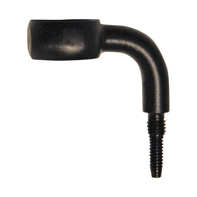 Goodridge Sniper 2 Banjo 90 Degree 7/16". Black Plated Steel