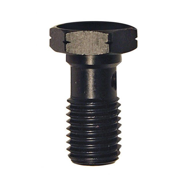 Goodridge Sniper 2 Banjo Bolt, M10X1.25. Black Plated Steel for 04-09 XL; 08-09 XR1200