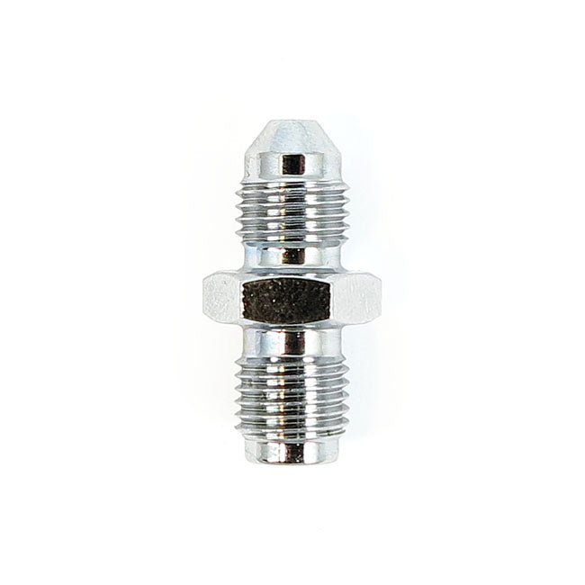 Brake Line Adaptor 3/8"-24 Inverted Flare Chr.