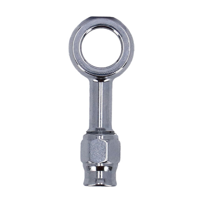 Goodridge 12mm Banjo Fitting Straight. Chrome