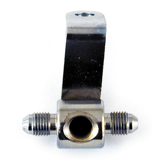 Goodridge, Brake Switch Fitting. Chrome for Softail