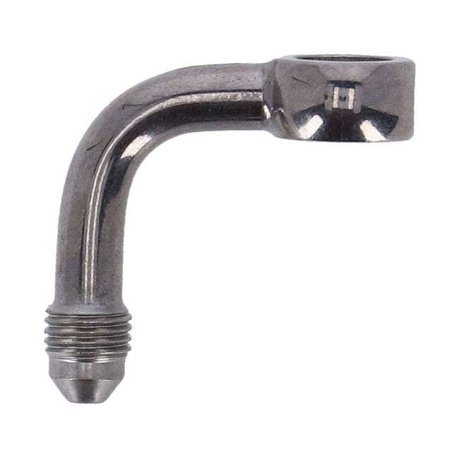 Goodridge Slimline Banjo Fitting 3/8", 90 Degrees. SS