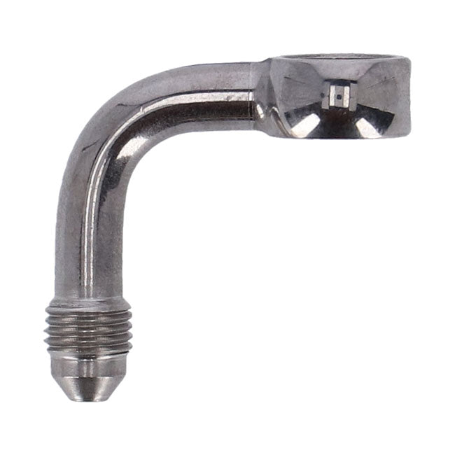 Goodridge Slimline Banjo Fitting 7/16", 90 Degrees. SS