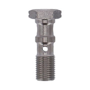 Goodridge M10x1.00 Double Banjo Bolt. High Polished SS