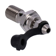 Goodridge M10 X 1.25 Banjo Bolt W/Bleed Nipple. Stainless