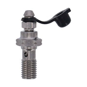 Goodridge M10 X 1.25 Banjo Bolt W/Bleed Nipple. Stainless