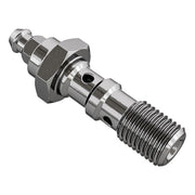 Goodridge M10 X 1.00 Double Banjo Bolt with Bleed Nipple