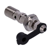 Goodridge M10 X 1.25 Double Banjo Bolt with Bleed Nipple
