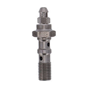 Goodridge 3/8-24 Double Banjo Bolt with Bleed Nipple