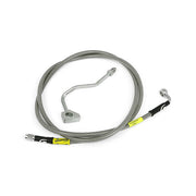 MCS by Goodridge Brake Line Front, Stainless Clear Coated – 2015–2016 FLTRX; FLTRXS Road Glide with…