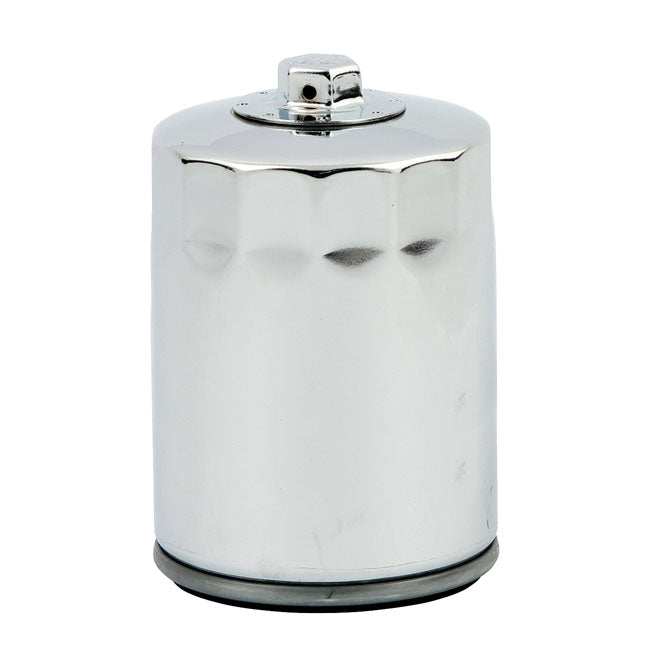 MCS Spin-On Oil Filter, with Top Nut for M8. Chrome – 2018–2025 Softail; 2017–2025…