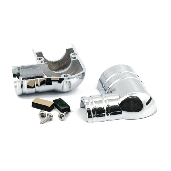 MCS Fuel Tank Fitting Cover Kit EFI. Chrome – 2002–2017 Softail; 2004–2007 Dyna…