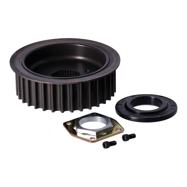 Belt Drives Ltd. Transmission Pulley, 33t – 1985–2006 Softail; FLT/Touring…