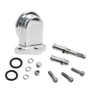 S&S Twin Cam Billet Oil Filter Mount Kit. Polished – 1999–2005 Dyna; 1999–2006 FLT/Touring