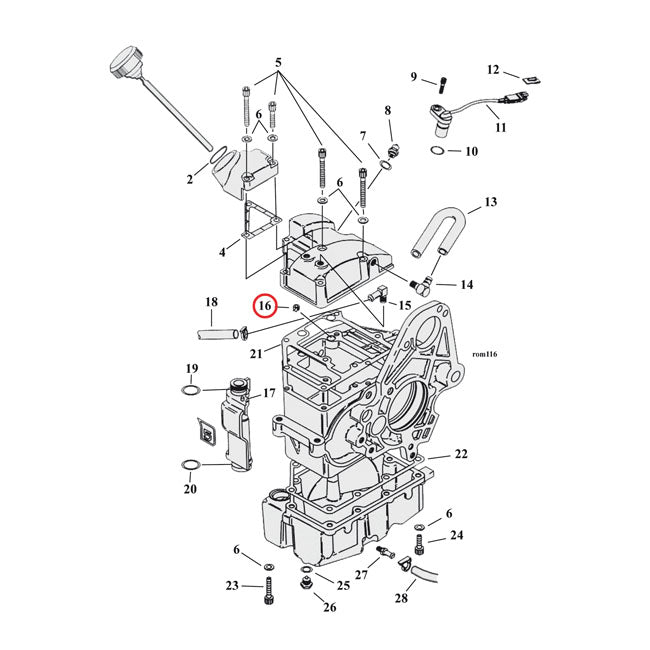MCS Roll Pin, Transmission – Amongst Others: 1987–2002 Big Twin; Twin…