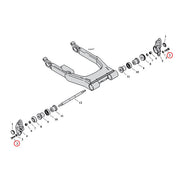 Gardner-Westcott Screw, FLT/Touring Swingarm – 2013–2025 FLT/Touring