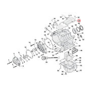 MCS Transmission Top Cover. Chrome – 2007–2017 Softail; 2006–2017 Dyna…