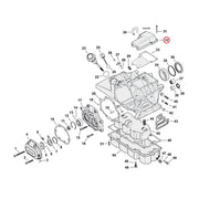 MCS Transmission Top Cover. Chrome – 2007–2017 Softail; 2006–2017 Dyna…