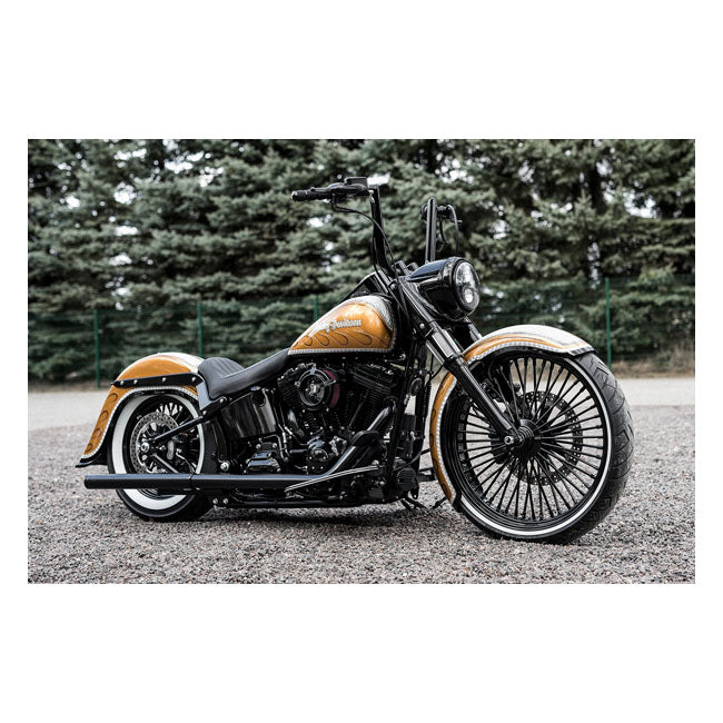 Killer Custom ''Competition Series'' Front Wrap Fender. 23" – 2018–2026 Softail: 2018–2021 FLHC…