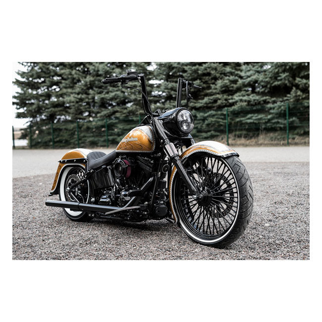 Killer Custom ''Competition Series'' Front Wrap Fender. 23" – 2018–2026 Softail: 2018–2021 FLHC…