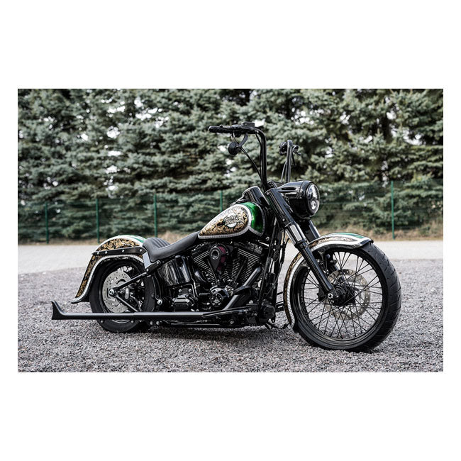 Killer Custom ''Competition Series'' Front Wrap Fender. 21" – 2018–2026 Softail: 2018–2021 FLHC…