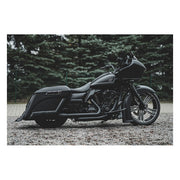 Killer Custom ''Bulldog'' Front Fender, 5.5 X 21 Fat Wheels – 2014–2025 FLT/Touring. with 21" X 5.5…