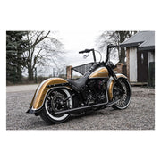 Killer Custom 4" Stretched Rear Fender with Classic Tip – 2018–2026 Softail Heritage; Deluxe:…