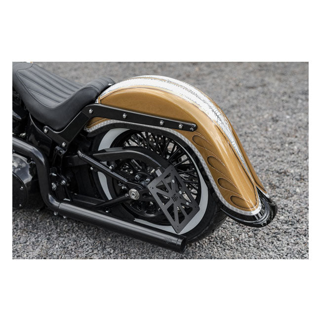 Killer Custom 4" Stretched Rear Fender with Classic Tip – 2018–2021 Softail: 2018–2021 FLSL Slim…